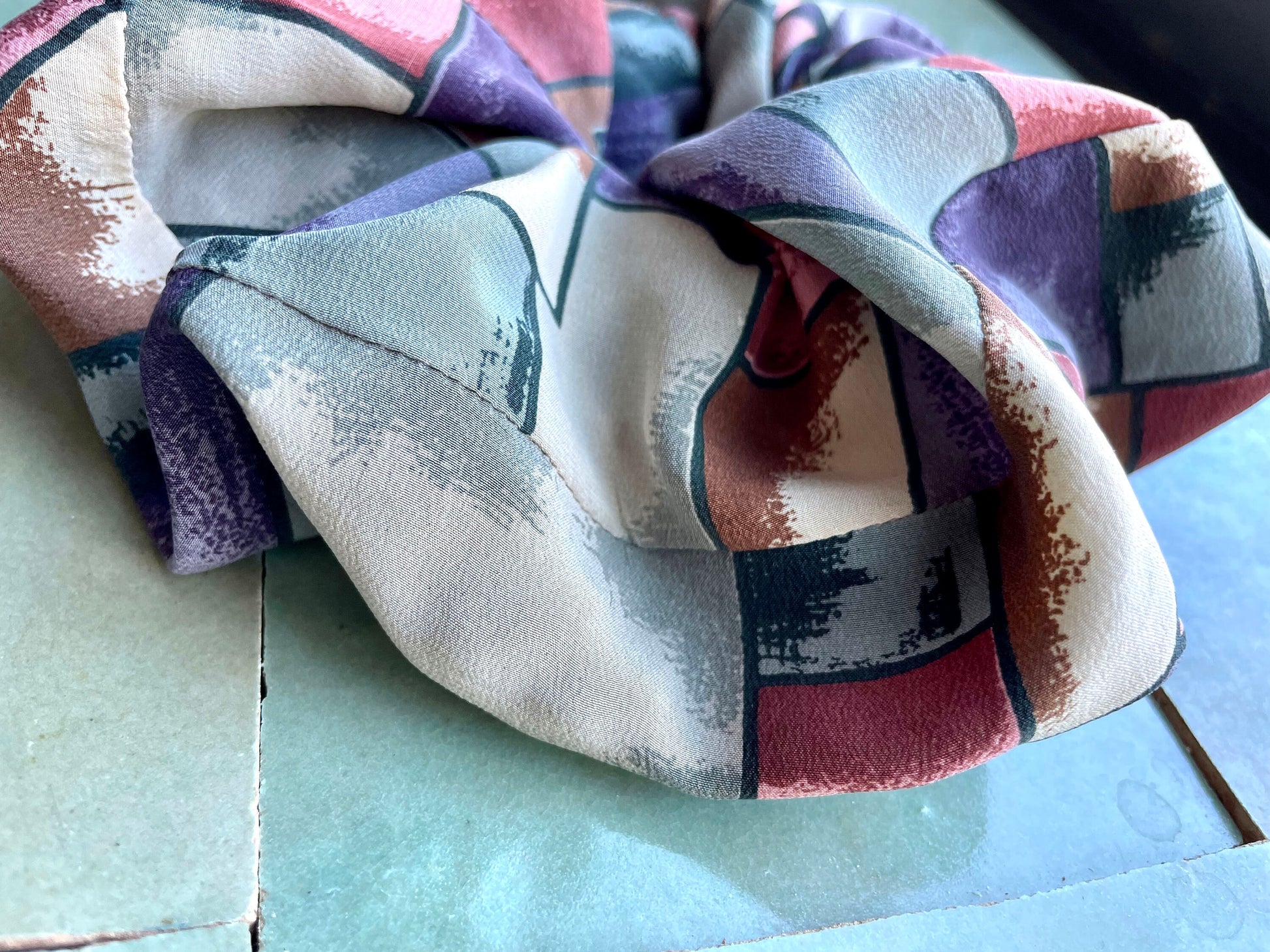 Recycled Silk Scrunchy - ReClaimed Silk