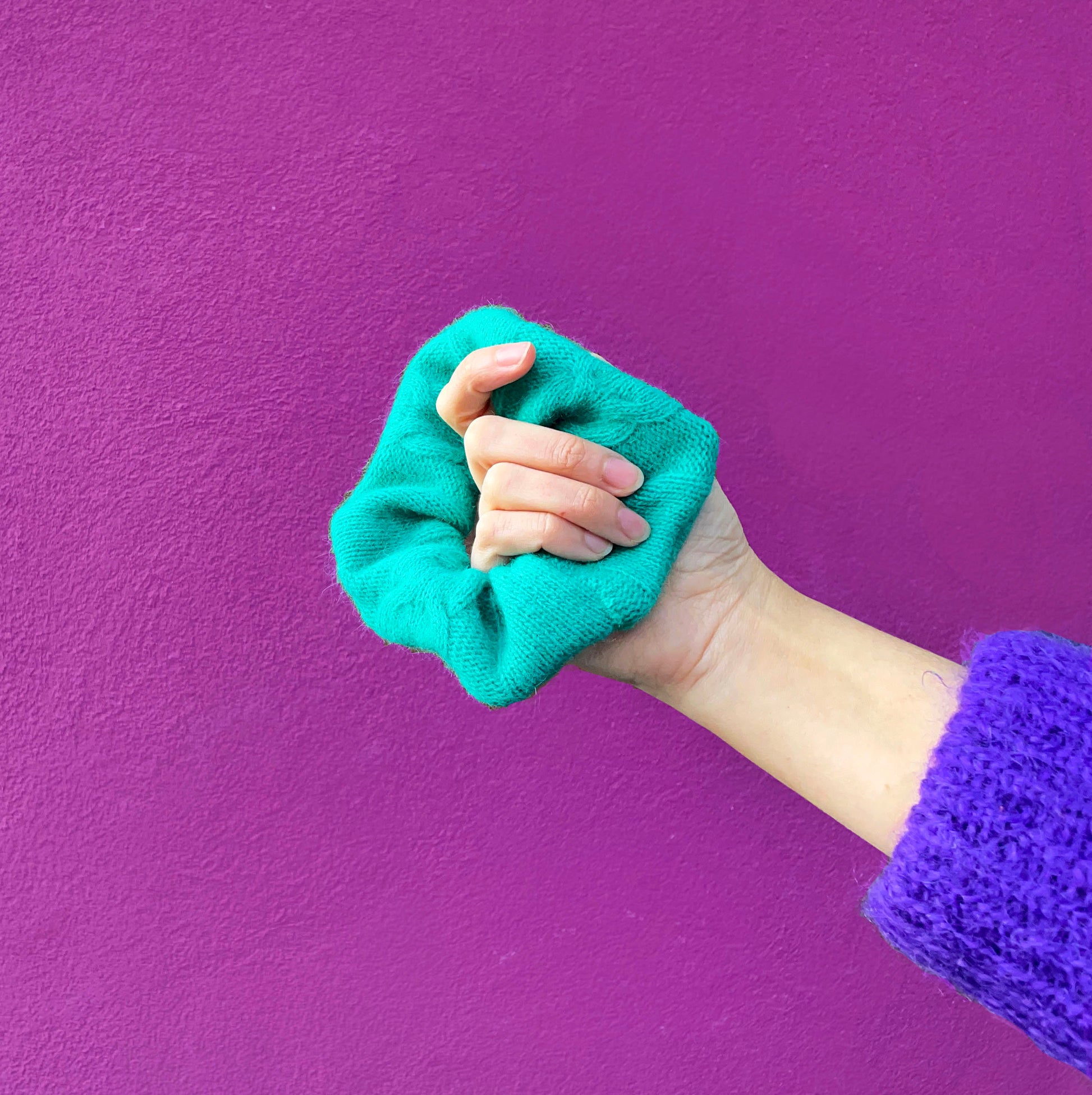 Recycled Cashmere Scrunchy