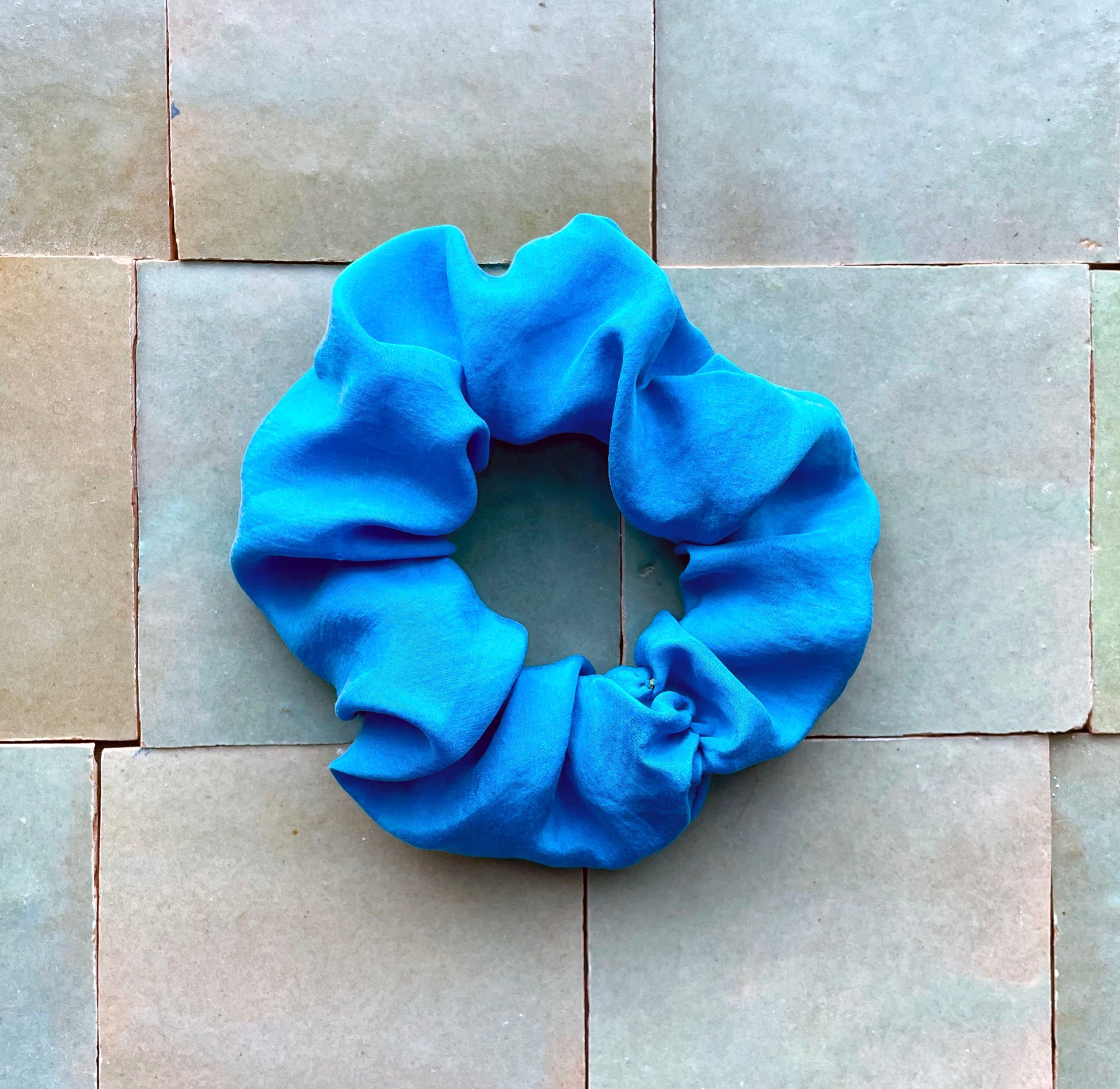 Set of Two! ReClaimed Silk Scrunchies