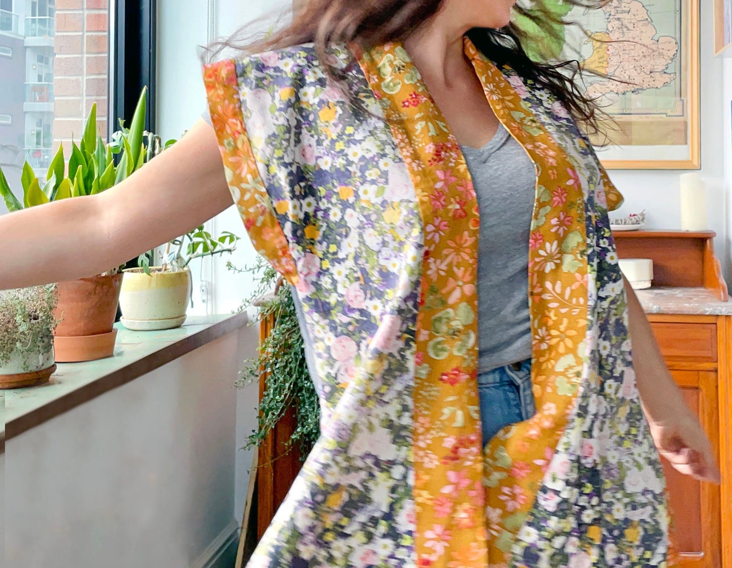 UPcycled Textiles Super Vest